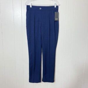 Jones New York Womens Pants Blue Straight Leg Size S NWT